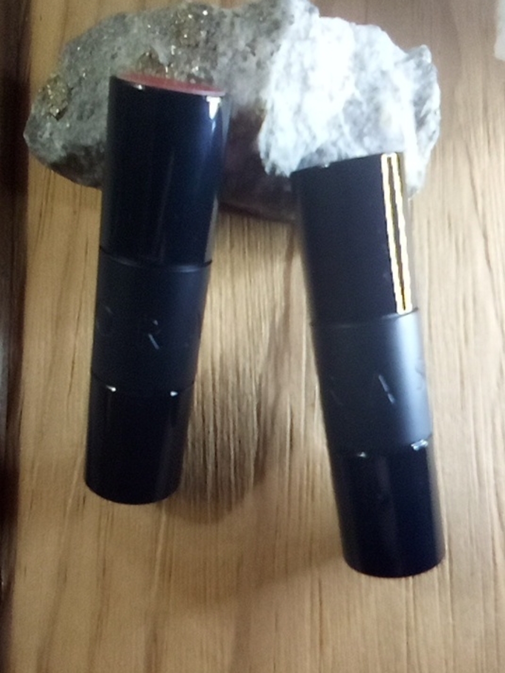Set of 2 Sephora Satin Lipsticks in Extra Pulse and Megawatt